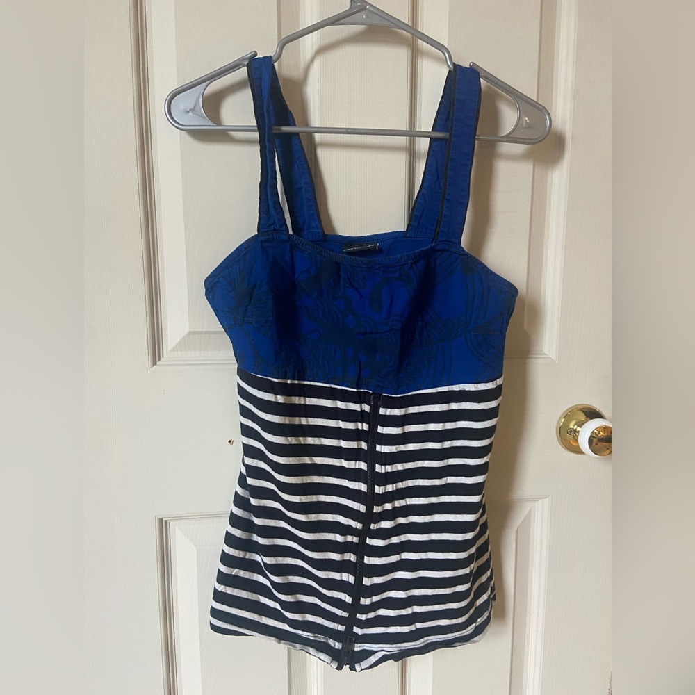 Black And Blue camisole From Schwiing, Size XL